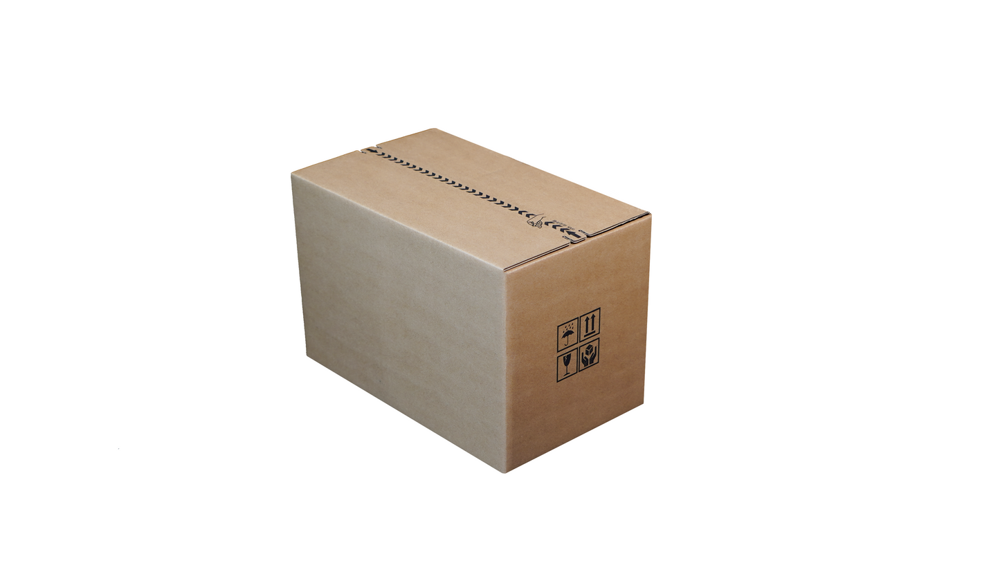 Zipper shipping box